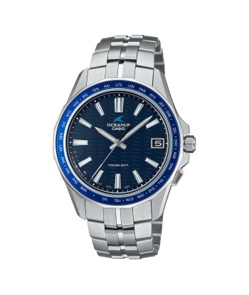 Casio Oceanus Manta Sapphire Blue OCWS400-2A Titanium Watch offre 