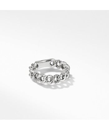 Pre-owned David Yurman Belmont Narrow Curb Link Ring Size 5 l'évolution des habitudes 