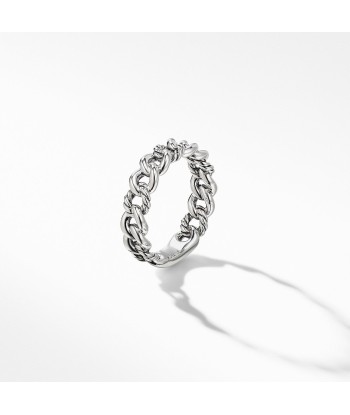 Pre-owned David Yurman Belmont Narrow Curb Link Ring Size 5 l'évolution des habitudes 