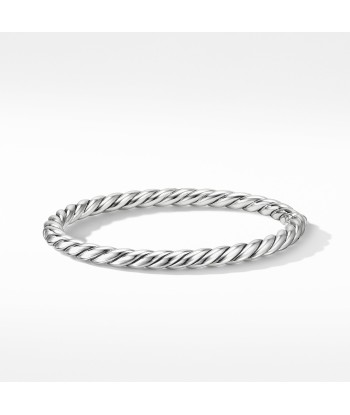 Pre-owned David Yurman Stax Cable Silver Bracelet 5MM 50% de réduction en Octobre 2024