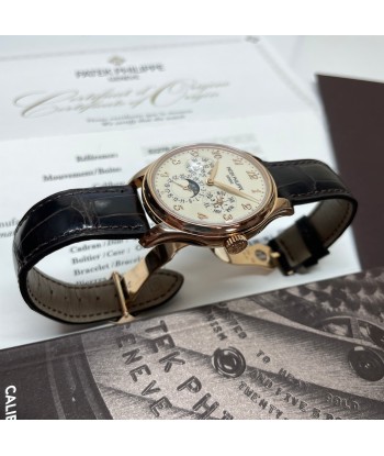 Pre-owned Patek Philippe Perpetual Calendar 39mm Rose Gold Ref. 5327R-001 france