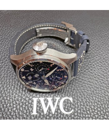 Pre-Owned IWC IW503605 Blue Big Pilot’s Watch Perpetual Calendar Jusqu'à 80% De Réduction