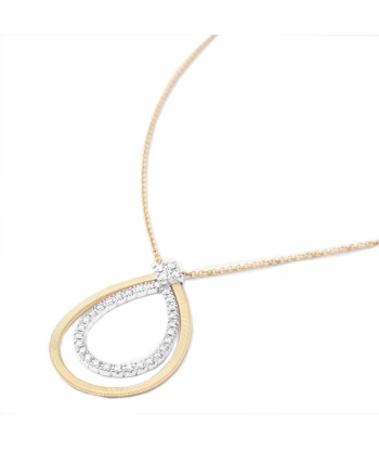 Marco Bicego 18K Yellow Gold Masai Pendant Necklace with Diamonds votre