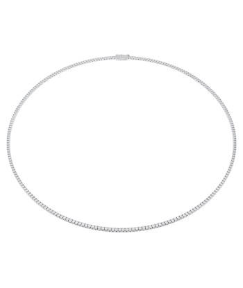 Swarovski Diamond Eternity Tennis Necklace 3ctw White Gold en stock