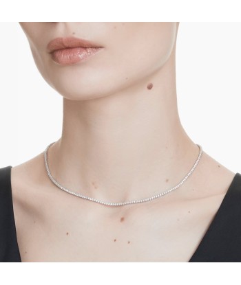 Swarovski Diamond Eternity Tennis Necklace 3ctw White Gold en stock