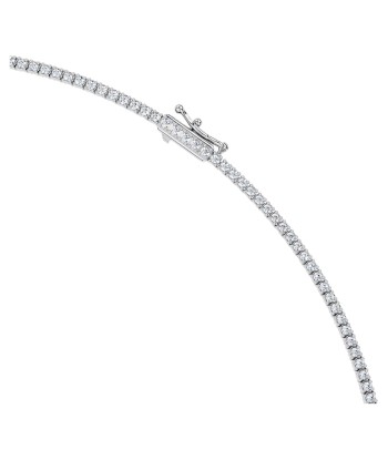 Swarovski Diamond Eternity Tennis Necklace 3ctw White Gold en stock