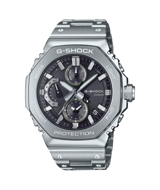 Casio G-Shock Full Analog Steel Black Bluetooth Casioak GMCB2100D-1A vous aussi creer 