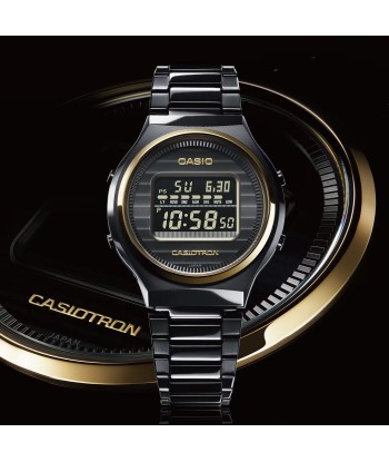 Casio Casiotron 50th Anniversary Zero to One Solar Watch TRN50ZE-1 Black Gold Vous souhaitez 