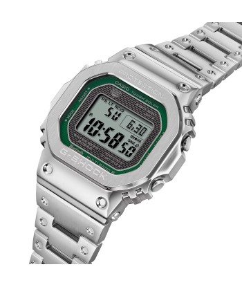 CASIO G-SHOCK GMWB5000D-3 Bluetooth Green Full Metal Solar Square Watch Steel meilleur choix