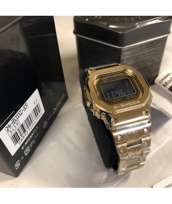 CASIO G-SHOCK GMW-B5000GD-9 Bluetooth Model Full Metal Gold Solar Square Watch Steel acheter