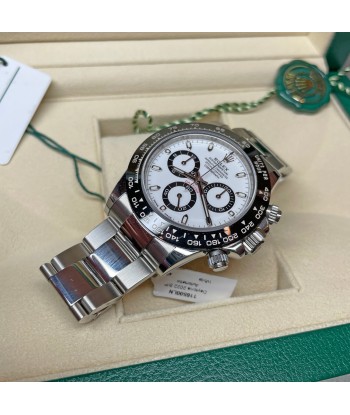 Rolex Cosmograph Daytona Oyster White 40mm Oystersteel Ceramic Watch M116500LN à prix réduit toute l'année