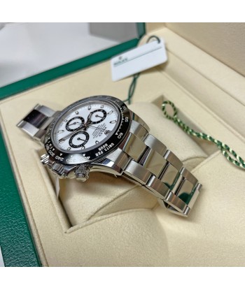 Rolex Cosmograph Daytona Oyster White 40mm Oystersteel Ceramic Watch M116500LN à prix réduit toute l'année