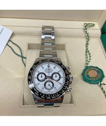 Rolex Cosmograph Daytona Oyster White 40mm Oystersteel Ceramic Watch M116500LN à prix réduit toute l'année