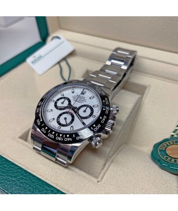 Rolex Cosmograph Daytona Oyster White 40mm Oystersteel Ceramic Watch M116500LN à prix réduit toute l'année