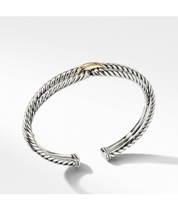 David Yurman Cable Loop Bracelet with 18K Gold 50-70% off 