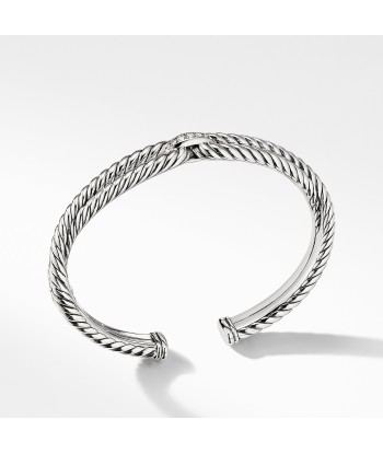 David Yurman Cable Loop Bracelet with Diamonds en ligne des produits 