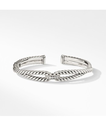 David Yurman Cable Loop Bracelet with Diamonds en ligne des produits 