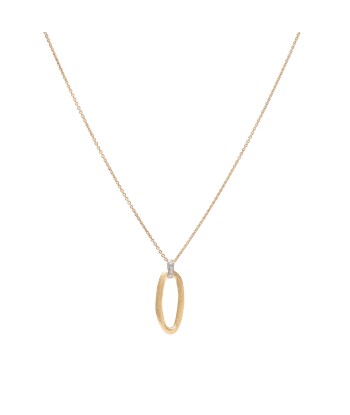 Marco Bicego 18K Yellow Gold Jaipur Gold Necklace with Diamond Accent pour bénéficier 