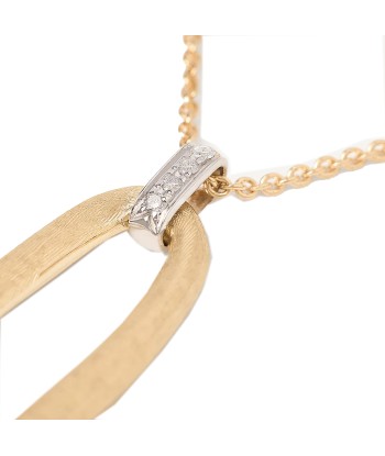 Marco Bicego 18K Yellow Gold Jaipur Gold Necklace with Diamond Accent pour bénéficier 