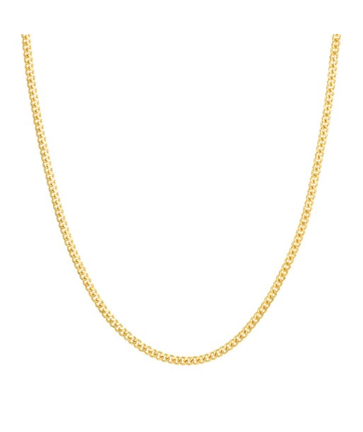 14K Yellow Gold 3.50mm T-Miami Cuban Chain with Lobster Lock une grave pollution 