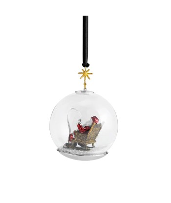 Michael Aram Santa Snow Globe Ornament Fin de série