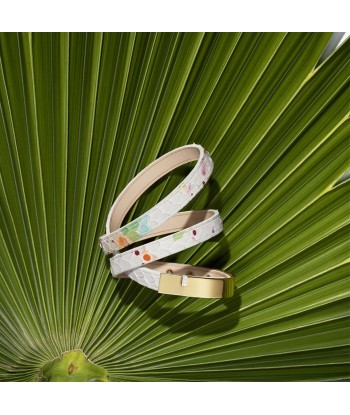 Bracelet python blanc spring | U'TURN Economisez 