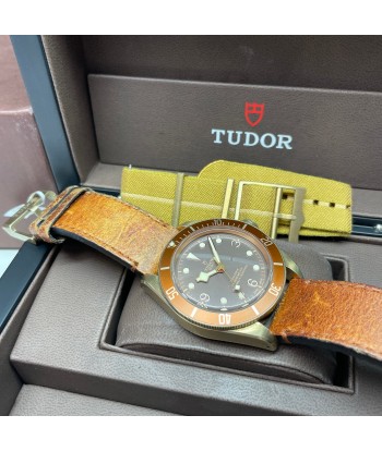 Pre-owned Tudor Heritage Black Bay Bronze 79250BM s'inspire de l'anatomie humaine