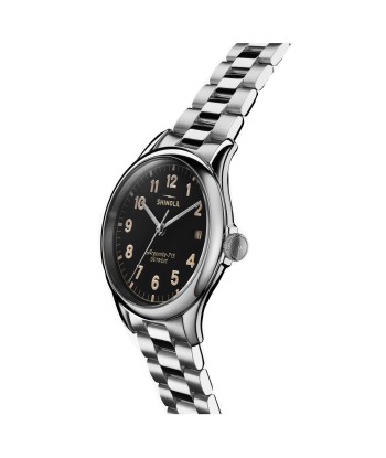 Shinola 38MM Vinton Black Dial Unisex Watch S0120141278 Jusqu'à 80% De Réduction