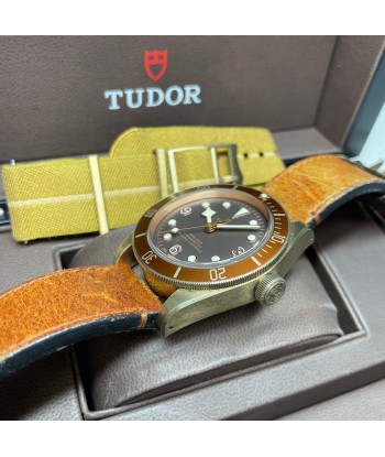 Pre-owned Tudor Heritage Black Bay Bronze 79250BM s'inspire de l'anatomie humaine