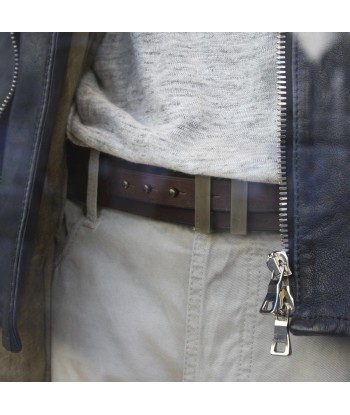 Ceinture marron homme |  SPARTIATE.40 2 - 3 jours ouvrés.