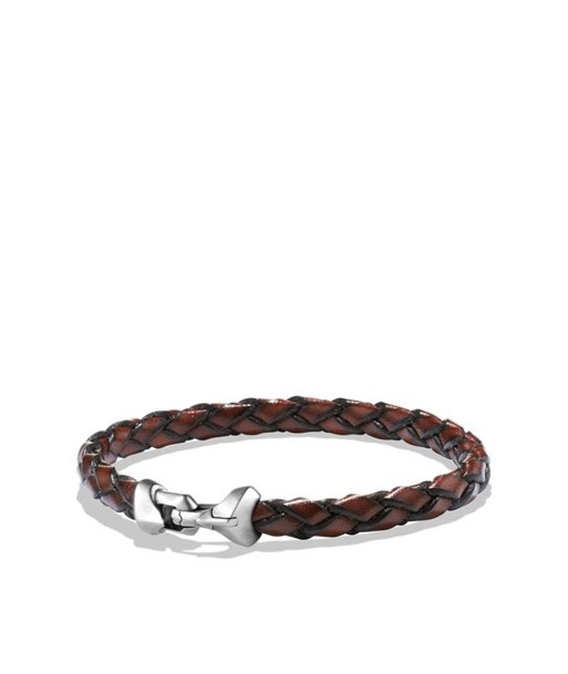 David Yurman Men's Armory Leather Bracelet in Brown des créatures d'habitude