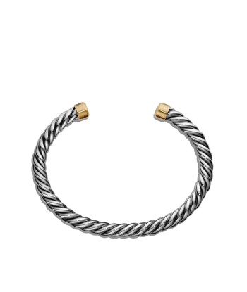 David Yurman Men's Cuff Bracelet with 18K Gold vente chaude votre 