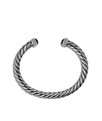 David Yurman Men's Cuff Bracelet with Black Onyx france