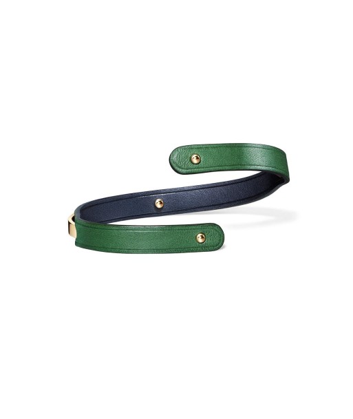 Bracelet cuir femme vert, URAEUS n°6 Venez acheter