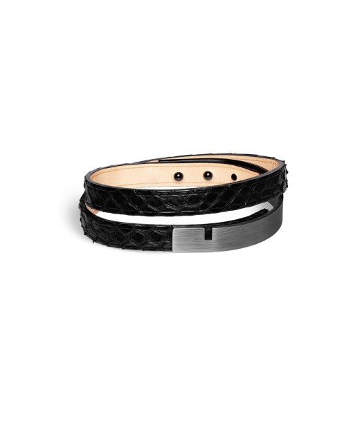 Bracelet cuir homme python | U'TURN TWICE 2024