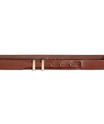 Ceinture fine marron et or | SPARTIATE.24 livraison gratuite