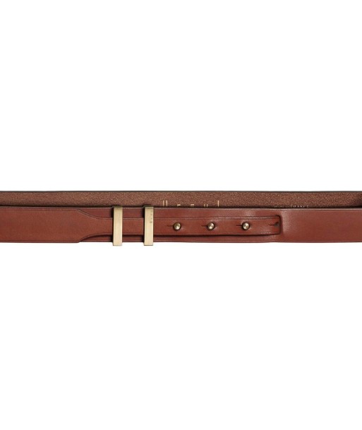 Ceinture fine marron et or | SPARTIATE.24 livraison gratuite