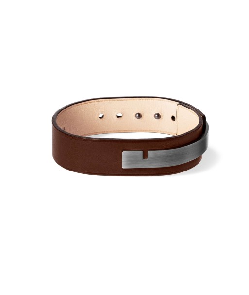 Bracelet homme marron | U'TURN.18 pas cher 